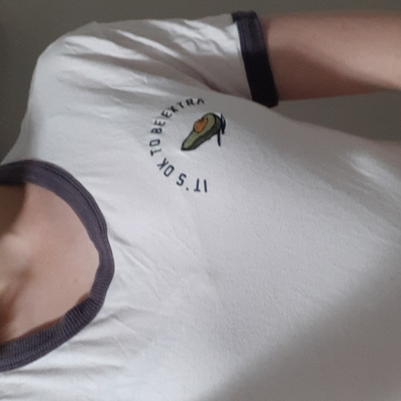 Its okay to be extra! Avocado embroided shirt - Picture 4 of 4